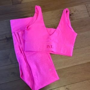 IVL bra and matching leggings size 8